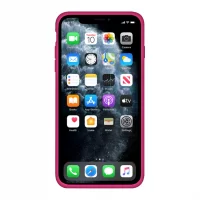 Силиконовый чехол Apple Silicone Case Barbie Pink для iPhone Xs Max с закрытым низом